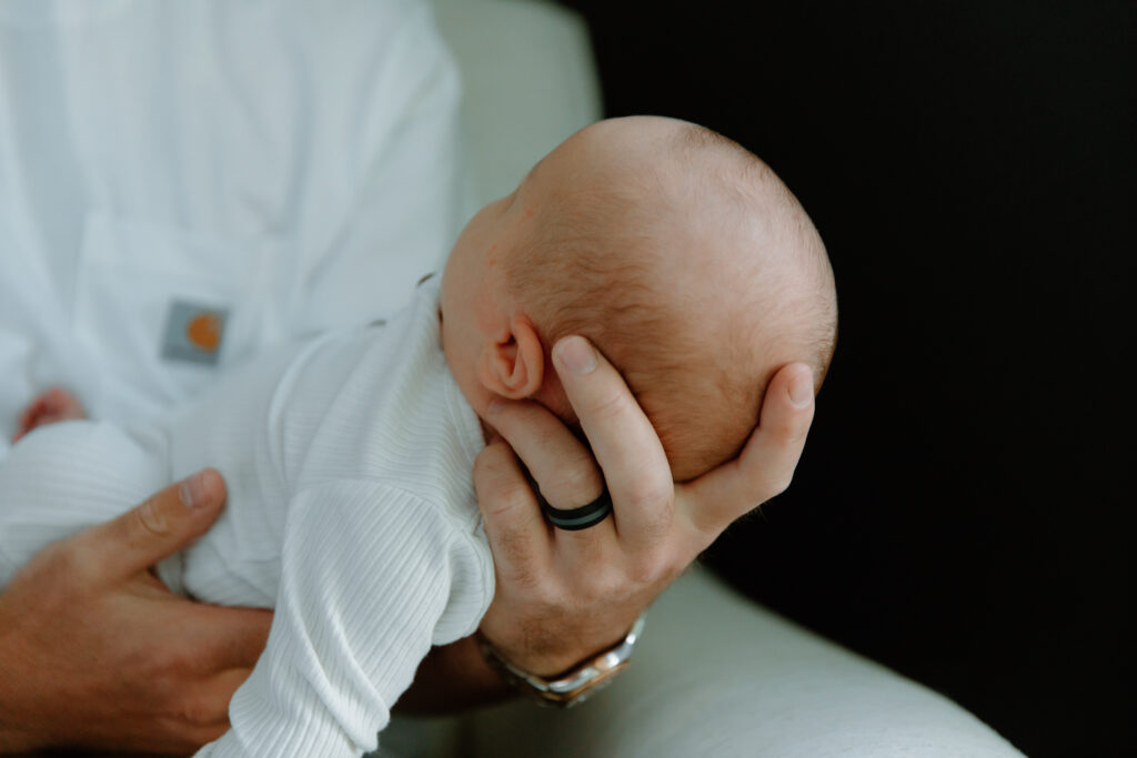 corvallis in home newborn photography